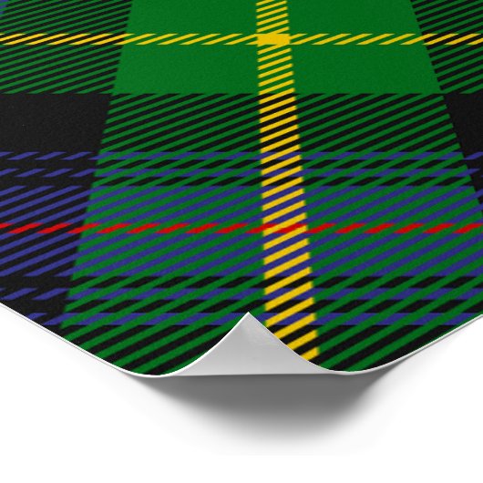 クランプファルカーソンクレストオーバータータンチェック ポスター (角)