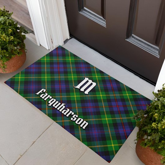 クランプファルカーソンタータンチェックDoormat ドアマット