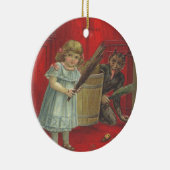 クランプ遊スと女の子 セラミックオーナメント (右)