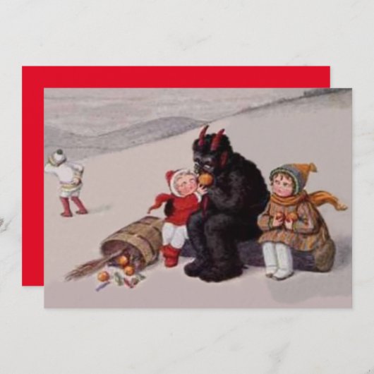 クランプ遊スと子供雪 (正面/裏面)