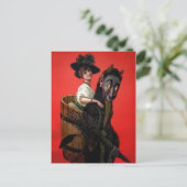 クランプ運スの女 ポストカード (スタンド正面)