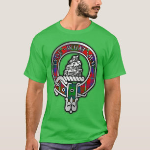 クランヘイグクレストタータンチェック Tシャツ