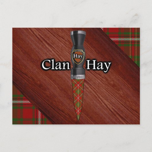 クランヘイタータンチェックスギアンドゥブレード ポストカード (正面)