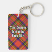 クランヘップバーンクレストオーバータータンチェック キーホルダー (裏面)