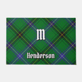 クランヘンダーソンタータンチェック ドアマット (正面)