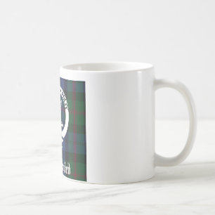 クランベアードクレストタータンチェック コーヒーマグカップ