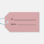 クランベイピンクシャンパンサークルシーシェルパーティー ギフトタグ (裏面横)