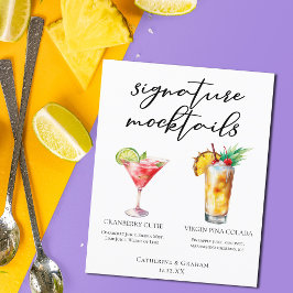 クランベリーかわいこちゃんピニャコラダモックテールメニュー