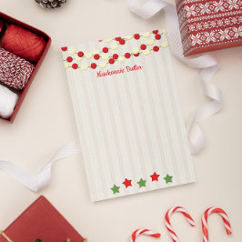 クランベリーとポップコーン素朴クリスマス ポストイット