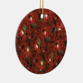 クランベリーのクリスマスツリーのオーナメント セラミックオーナメント (右)