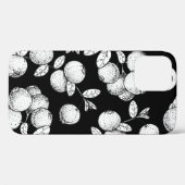 クランベリーのシームレスなパターン。手書きスケッチ Case-Mate iPhoneケース (裏面 (横))