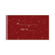 クランベリーの座席表に白い雪結婚片