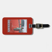 クランベリーの沼地の収穫のヴィンテージ旅行ポスター ラゲッジタグ (正面横)