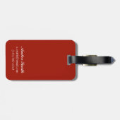 クランベリーの沼地の収穫のヴィンテージ旅行ポスター ラゲッジタグ (裏面横)