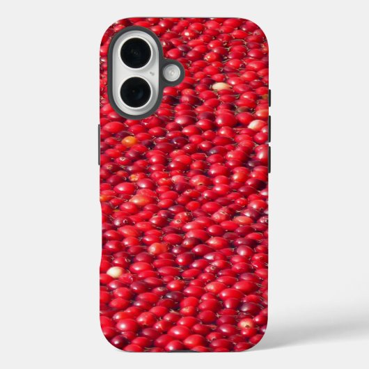 クランベリーの華やかな赤 Case-Mate iPhoneケース (裏面)