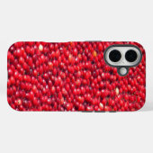 クランベリーの華やかな赤 Case-Mate iPhoneケース (裏面 (横))