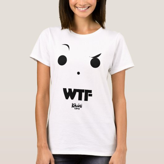 クランベリーの衣服WTFのワイシャツ Tシャツ (正面)