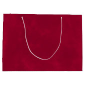 クランベリーの金ゴールド書エレガント記 ラージペーパーバッグ (裏面)