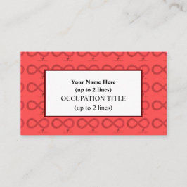 クランベリーグラディエントインフィニティハート 名刺