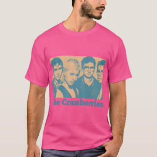クランベリーズの90年代風ファンアートデザイン Tシャツ