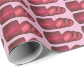 クランベリーソースクリスマスホリデークランベリー ラッピングペーパー (ロールコーナー)