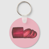 クランベリーソース缶詰の感謝祭ディナーフード キーホルダー (正面)