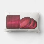 クランベリーソース缶詰の感謝祭ディナーフード ランバークッション (正面)