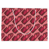 クランベリーソース缶詰クリスマス感謝祭 ラージペーパーバッグ (裏面)