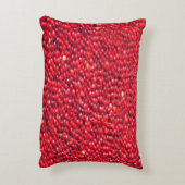 クランベリーフェスティバルレッド アクセントクッション (裏面(縦))