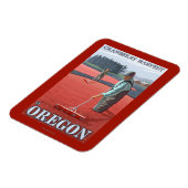 クランベリーボグハーベストヴィンテージ旅行ポスター マグネット (左側)