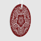 クランベリーマンダラ オーナメント (正面)