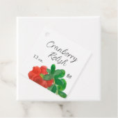 クランベリーラベル自家製コンディションジャール価格 フェイバータグ (インサイチュ)