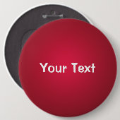 クランベリーレッド6カスタムインチ文字ボタンテンプレート 缶バッジ (正面&裏面)