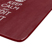 クランベリーワインブルゴーニュ保デコールテキストを落ち着ける カッティングボード (角)