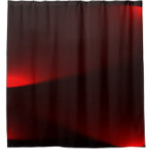 クランベリー及びブラックライト シャワーカーテン (正面)