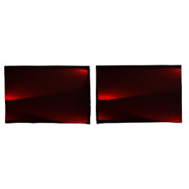 クランベリー及びブラックライト 枕カバー