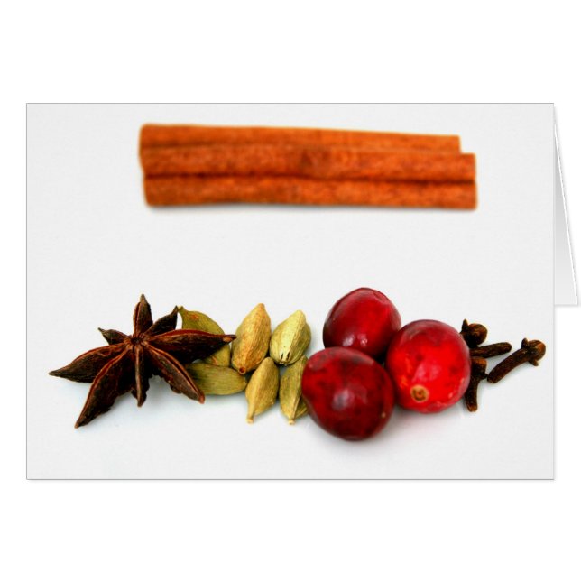 クランベリー及び暖かいスパイス (正面横)