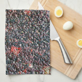 クランベリー攪拌 キッチンタオル (四つ折り)