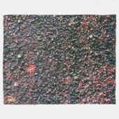 クランベリー攪拌 フリースブランケット (正面(横))