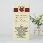 クランベリー秋葉秋秋結婚の プログラム (スタンド正面)