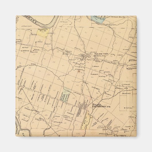 クランベリー郷 マグネット (正面)