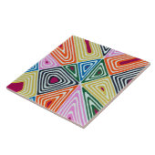 クランベリー6 x 6セラミックタイルのHaywire タイル (側面)