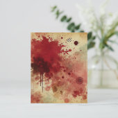 クランベリー（ばちゃばちゃ）跳ねる動揺してインクスクラップブック紙 (スタンド正面)