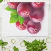 クランベリー キッチンタオル (折り畳み)