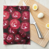 クランベリー キッチンタオル (四つ折り)