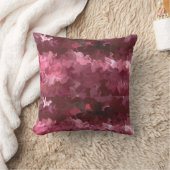 クランベリー·シルク クッション (ブランケット)