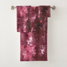 クランベリー·シルク バスタオルセット