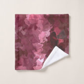 クランベリー·シルク バスタオルセット (ウォッシュタオル)