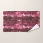 クランベリー·シルク バスタオルセット (ハンドタオル)