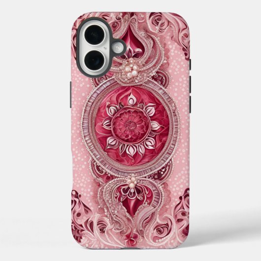 クランベリー チェリー AIアート  Case-Mate iPhoneケース (裏面)